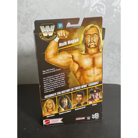 WWE Wrestling Legends Series 22 Hulk Hogan Action Figure - Picture 4 of 7